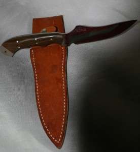 Tom Barminski Fixed Blade Knife w/ Sheath  