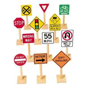  Deluxe International Traffic Signs Toys & Games
