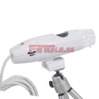 New 1.3 MP LED 230x Zoom Camera Video White USB Digital Microscope P 