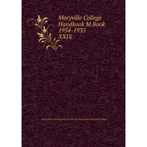  Maryville College Handbook M Book 1934 1935. XXIX Young 