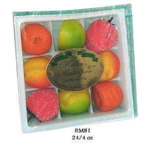 Marzipan Fruit Basket (Pack of 24)  Grocery & Gourmet Food