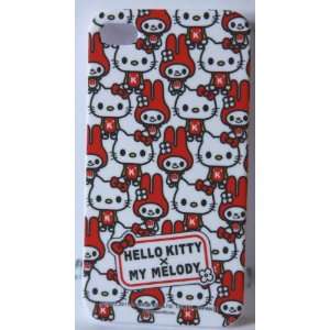  Hello Kitty x My Melody Limited Edition iphone 4 Back Case 