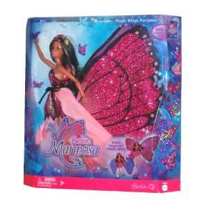  Barbie 2008 Mariposa 12 Inch Doll   Magic Wings Mariposa 