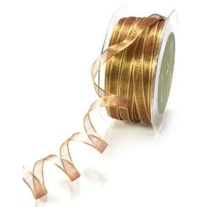   Inch Wide Ribbon, Mauve Iridescent Metallic Arts, Crafts & Sewing