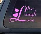 live love laugh car decals  