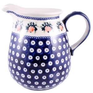  Polish Pottery 8 cup Pitcher: Kitchen & Dining