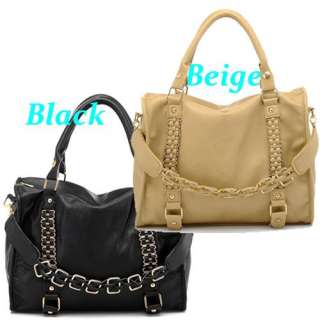 New PU Leather Ladies Handbag Luxury womens Tote Shoulder Hand Bag 