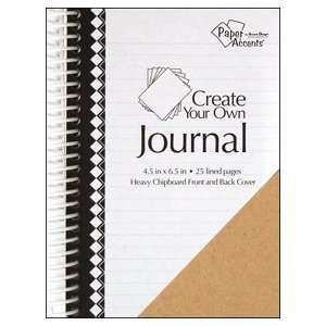  Paper Accents   Create Your Own Journal   4.5 x 6.5 
