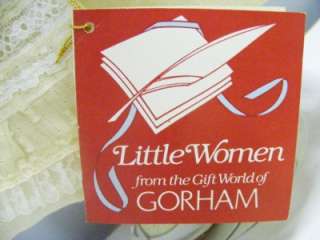 GORHAM 1983 BETH LITTLE WOMEN MUSIC PLAYING DOLL 8673B  