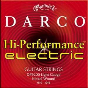  Darco Hi Performance Electric Guitar Strings (Light Gauge 