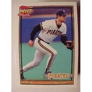  1991 Topps #272 Jeff King [Misc.]: Sports & Outdoors