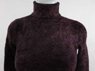 LIANNE BARNES Purple Longsleeve Turtleneck Sweater Sz S  