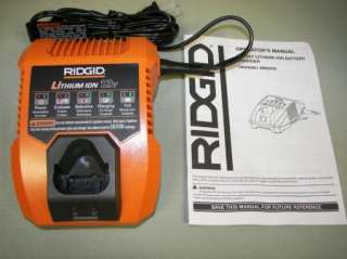 New Ridgid 12V Li ION battery charger R86049 for Jobmax multi tool 