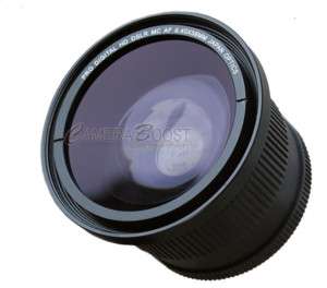 WIDE FISHEYE LENS For CANON EOS REBEL 1000D XS 550D XSi 811709019497 