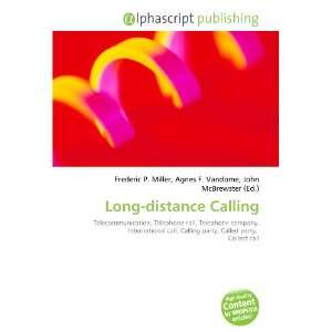  Long distance Calling (9786134129725) Books