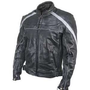  Xelement XS 655022 Armored Womens Leather Jacket Sz XL 