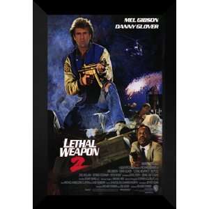  Lethal Weapon 2 27x40 FRAMED Movie Poster   Style B