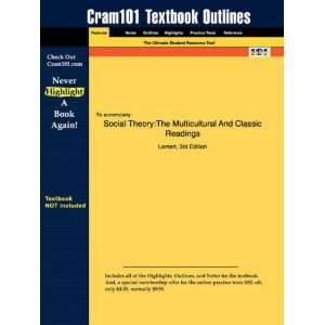  for Social Theory: The Multicultural And Classic Readings by Lemert 
