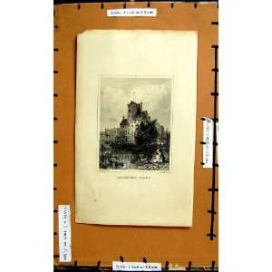    VIEW CANONBURY TOWER ARCHITECTURE LEATH SMITH PRINT
