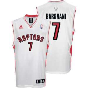  Andrea Bargnani Youth Jersey: adidas White Replica #7 