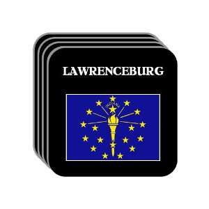  US State Flag   LAWRENCEBURG, Indiana (IN) Set of 4 Mini 