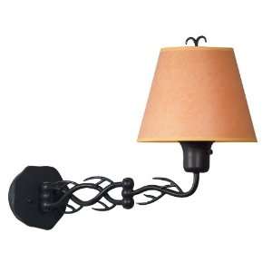  Kenroy Home 30899BRZ Twigs Wall Swing Arm Lamp, Bronze 