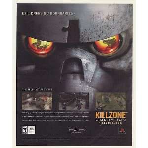  2006 Killzone Liberation Video Game Evil Knows No 