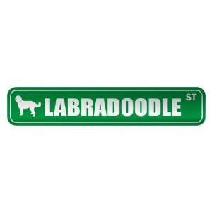   LABRADOODLE ST  STREET SIGN DOG