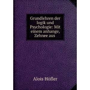   Einem Anhange, Zehnee Aus Philosophischen Klassikern (German Edition