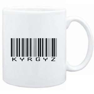  Mug White  Kyrgyz BARCODE  Languages