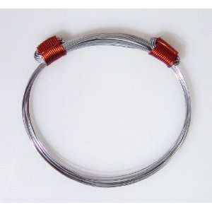   Hair Bracelet   Stainless Steel & Copper, Two Knots 