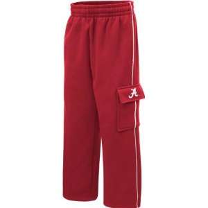  Alabama Crimson Tide Youth Cardinal Automatic Cargo Pants 