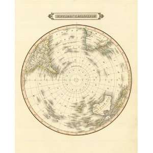   Lizars 1831 Antique Map of the Southern Hemisphere