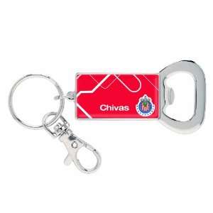  MLS Chivas De Guadalajara Bottle Opener Key Ring: Sports 