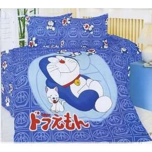  Doraemon single twin bed Sheet fitted sheet pillowcase Set 
