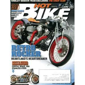   Hot Bike Magazine  October 2009 (Retro Rocker, 41) Eric Ellis Books