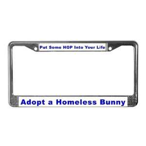  Rabbit License Plate Frame by  