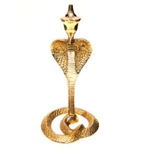  Egyptian Cobra Cone Burner   8 Brass Beauty