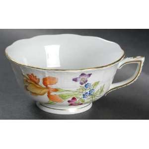  Herend Antique Iris Footed Cup, Fine China Dinnerware 