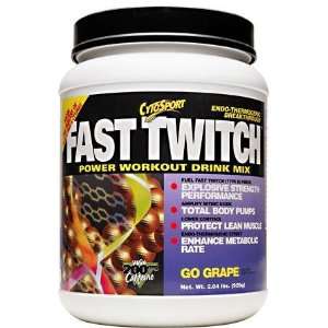  Cytosport Fast Twitch, Go Grape, 2.04 lbs (920g) (Nitric 