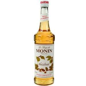 Monin M AR023A 12 750 ml Hazelnut Syrup  Grocery & Gourmet 