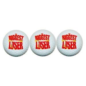  Biggest Loser Golf Balls   Set of 3