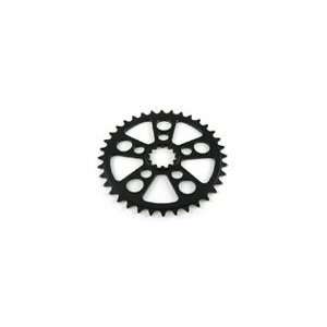 White Industries Single Speed 36T Chain Ring Black  Sports 