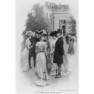  Lawn Party,British Embassy,1902