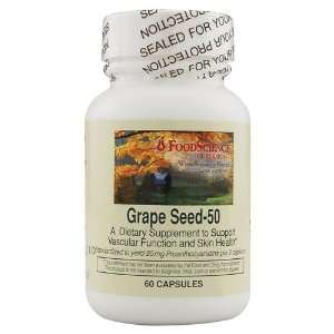  FoodScience of Vermont Antioxidants Grape Seed 50 50 mg 
