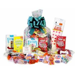 Spring Time Mothers Day Gift Bag of Nostalgic Retro Candy