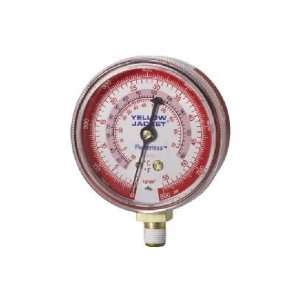 Yellow Jacket 49035 2 1/2 (68 mm) Manifold Gauges (°F), Red Pressure 