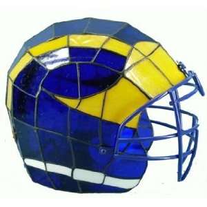    Michigan Wolverines Stained Glass Helmet Light: Home Improvement