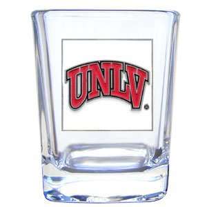 College 2 oz Glass   UNLV Rebels 
