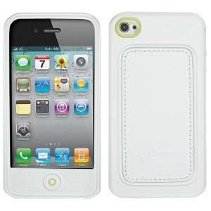  iPhone 4S Leather/Silicon Case Cell Phones & Accessories